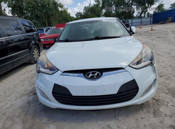 KMHTC6AD0HU308522 2017 HYUNDAI VELOSTER White Widok z przodu