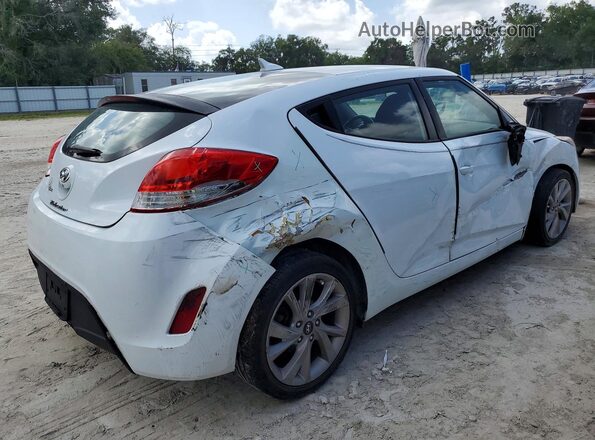 KMHTC6AD0HU308522 2017 HYUNDAI VELOSTER White Tył prawy