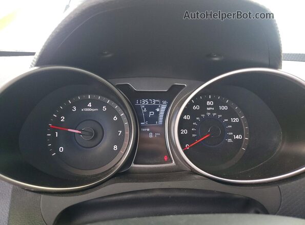 KMHTC6AD0HU311338 2017 HYUNDAI VELOSTER Желтый Вид щитка приборов