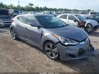 2017 Hyundai Veloster Value Edition Gray vin: KMHTC6AD0HU321951