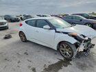 2017 Hyundai Veloster Белый vin: KMHTC6AD2HU305492