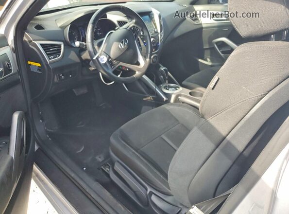 KMHTC6AD2HU317626 2017 HYUNDAI VELOSTER Silver Vista del salpicadero