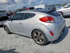 2017 Hyundai Veloster Value Edition Silver vin: KMHTC6AD2HU317626