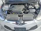 2017 Hyundai Veloster Value Edition Silver vin: KMHTC6AD2HU317626