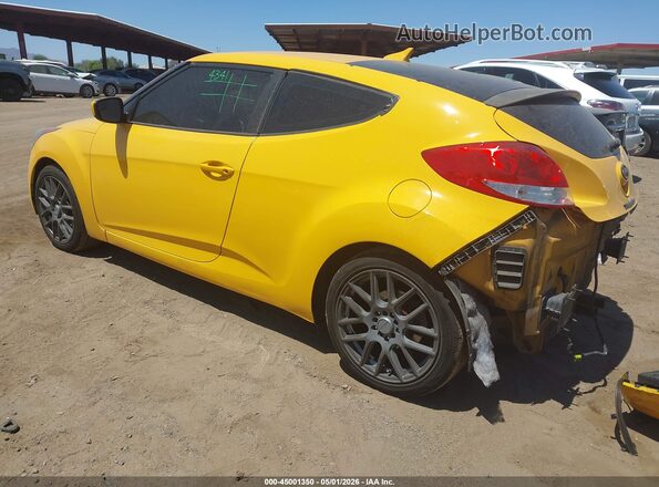 KMHTC6AD3GU264837 2016 HYUNDAI VELOSTER Yellow Հետևի ձախ