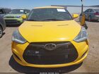 2016 Hyundai Veloster   Yellow vin: KMHTC6AD3GU264837