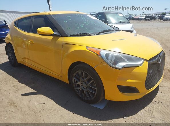 KMHTC6AD3GU264837 2016 HYUNDAI VELOSTER Yellow Առջևի աջ