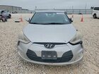 2016 Hyundai Veloster Base Silver vin: KMHTC6AD3GU283453