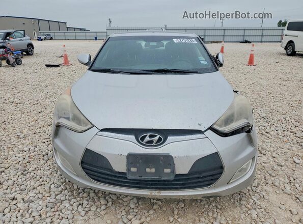 KMHTC6AD3GU283453 2016 HYUNDAI VELOSTER Silver წინა ხედი