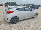 2016 Hyundai Veloster Base Silver vin: KMHTC6AD3GU283453