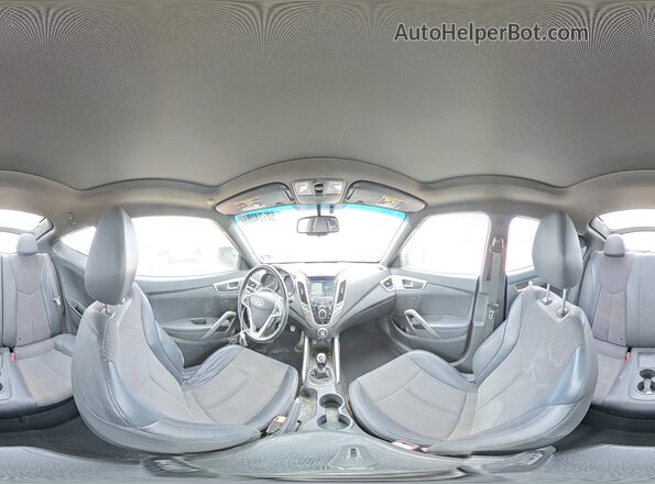 KMHTC6AD3GU283453 2016 HYUNDAI VELOSTER Silver სალონის 360-გრადუსიანი ხედი
