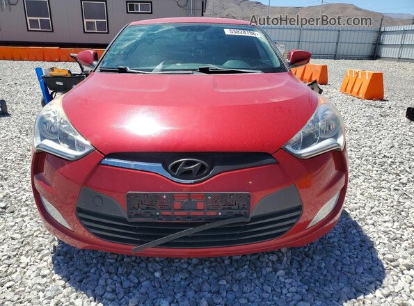 KMHTC6AD3HU305646 2017 HYUNDAI VELOSTER Red Vista frontal