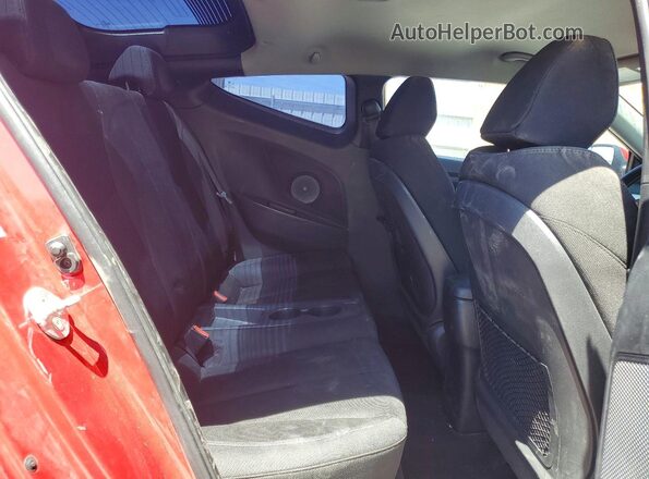 KMHTC6AD3HU305646 2017 HYUNDAI VELOSTER Red Vista de los asientos traseros