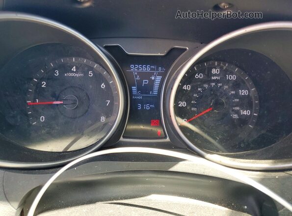 KMHTC6AD3HU305646 2017 HYUNDAI VELOSTER Red Vista del cuadro de instrumentos