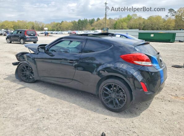 KMHTC6AD3HU323564 2017 HYUNDAI VELOSTER Черный Задняя левая четверть