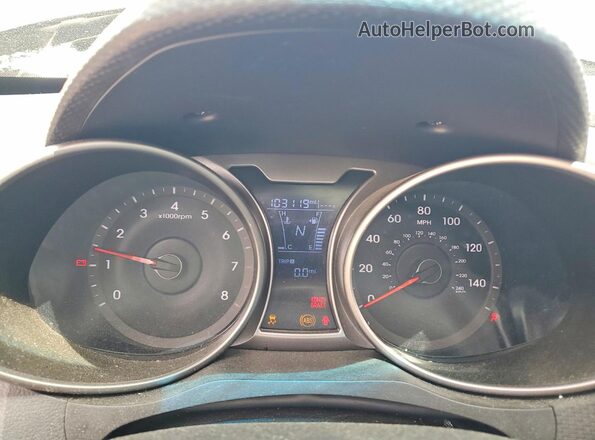 KMHTC6AD3HU323564 2017 HYUNDAI VELOSTER Черный Вид щитка приборов