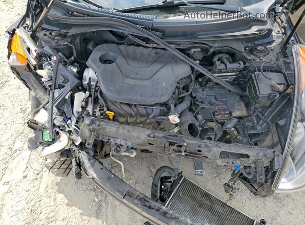 KMHTC6AD3HU323564 2017 HYUNDAI VELOSTER Черный Вид задней части салона