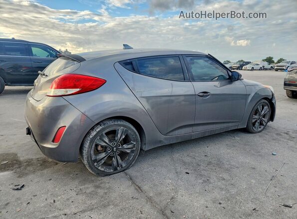KMHTC6AD5GU252009 2016 HYUNDAI VELOSTER Gray Задня права чверть