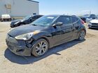 2016 Hyundai Veloster Base Black vin: KMHTC6AD5GU291313