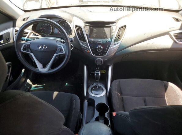 KMHTC6AD5GU291313 2016 HYUNDAI VELOSTER Black Widok deski rozdzielczej