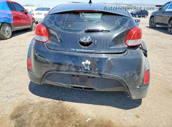 KMHTC6AD5GU291313 2016 HYUNDAI VELOSTER Black Widok z tyłu