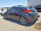 2016 Hyundai Veloster Base Black vin: KMHTC6AD5GU291313