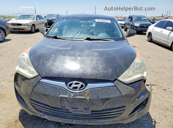KMHTC6AD5GU291313 2016 HYUNDAI VELOSTER Black Widok z przodu