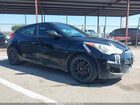 2016 Hyundai Veloster   Black vin: KMHTC6AD5GU291960