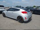 2017 Hyundai Veloster Value Edition Silver vin: KMHTC6AD5HU314767