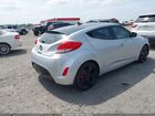 2017 Hyundai Veloster Value Edition Silver vin: KMHTC6AD5HU314767