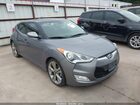 2016 Hyundai Veloster   Gray vin: KMHTC6AD6GU288758