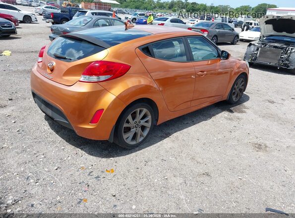 KMHTC6AD6GU297220 2016 HYUNDAI VELOSTER Orange Tył prawy