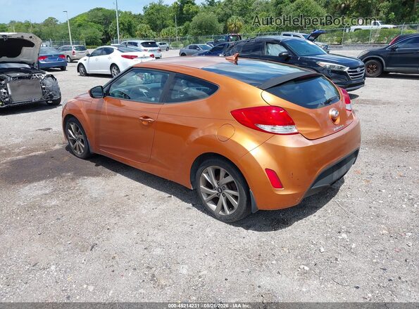 KMHTC6AD6GU297220 2016 HYUNDAI VELOSTER Orange Tył lewy
