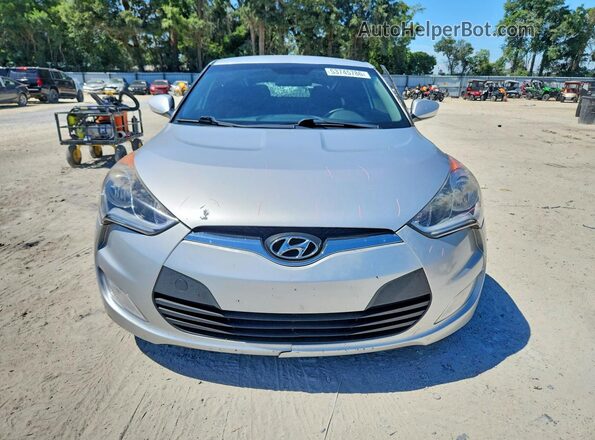 KMHTC6AD7HU306279 2017 HYUNDAI VELOSTER Silver Вид спереду