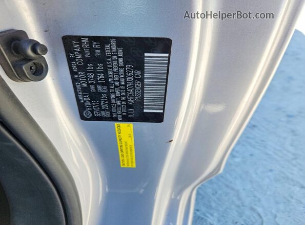 KMHTC6AD7HU306279 2017 HYUNDAI VELOSTER Silver Панорамний вид салону 360°