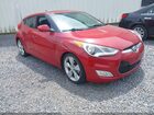 2017 Hyundai Veloster Value Edition Red vin: KMHTC6AD8HU321079