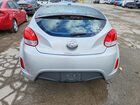 2016 Hyundai Veloster Base Серебряный vin: KMHTC6AD9GU271291