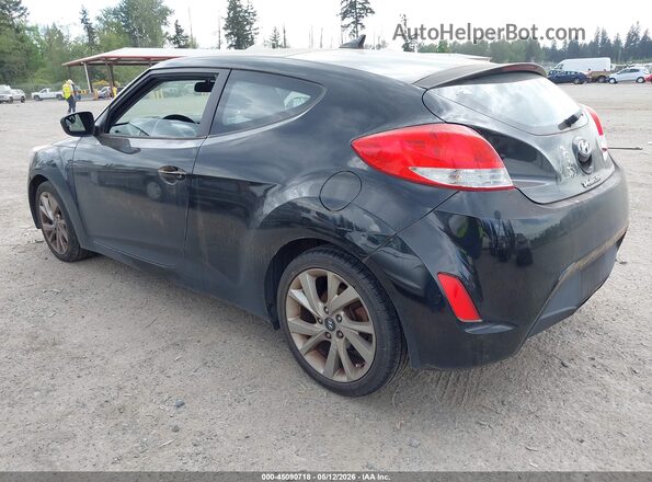 KMHTC6AD9GU275812 2016 HYUNDAI VELOSTER Black უკანა მარცხენა