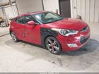 2016 Hyundai Veloster   Red vin: KMHTC6ADXGU295020
