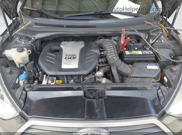KMHTC6AE0GU269258 2016 HYUNDAI VELOSTER Черный Вид сзади