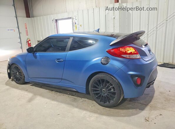 KMHTC6AE1GU261198 2016 HYUNDAI VELOSTER Синий Задняя левая четверть