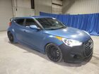 2016 Hyundai Veloster Turbo Rally Edition Синий vin: KMHTC6AE1GU261198 Damage: Right Rear Wheel, Aftermarket, Acceptable