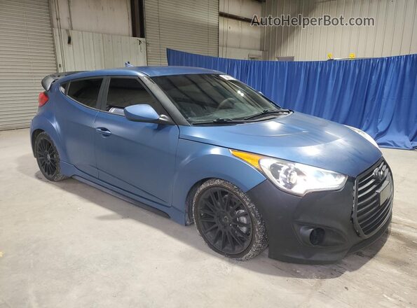 KMHTC6AE1GU261198 2016 HYUNDAI VELOSTER Синий 