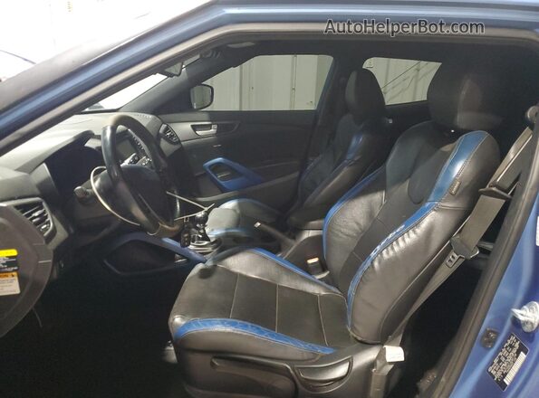 KMHTC6AE1GU261198 2016 HYUNDAI VELOSTER Синий 