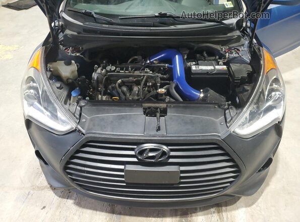 KMHTC6AE1GU261198 2016 HYUNDAI VELOSTER Синий Вид наклейки с VIN-кодом