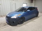 2016 Hyundai Veloster Turbo Rally Edition Синий vin: KMHTC6AE1GU261198 Damage: Left Front Fender, Aftermarket, Acceptable