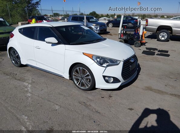 KMHTC6AE2GU249139 2016 HYUNDAI VELOSTER White Delantero derecho