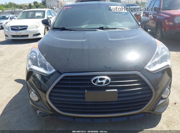 KMHTC6AE2GU300946 2016 HYUNDAI VELOSTER Black Widok z przodu