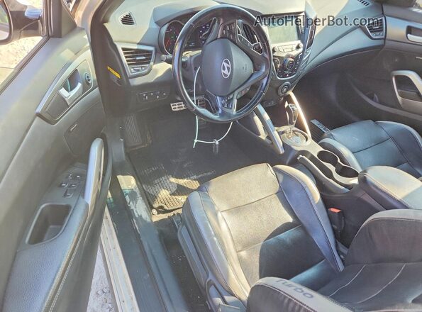 KMHTC6AE2GU302454 2016 HYUNDAI VELOSTER Белый Вид панели приборов