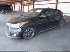 2016 Hyundai Veloster Turbo Black vin: KMHTC6AE3GU292288